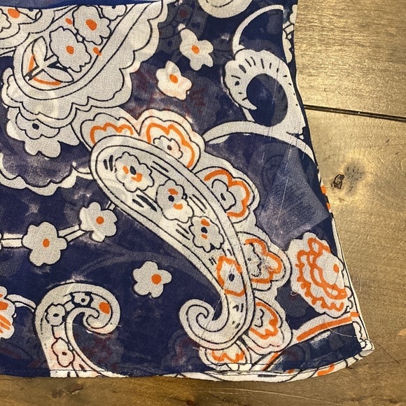 Cabi 5349 peplum semi sheer blouse size S - Picture 5 of 6